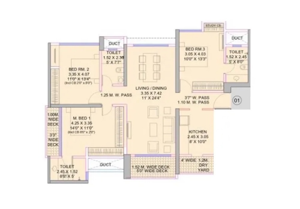 3 BHK
